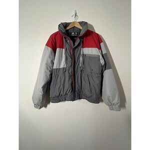 Obermeyer Gore-Tex Hooded Ski Renegade 06272 Jacket Men Size Large w/ Knit Hat